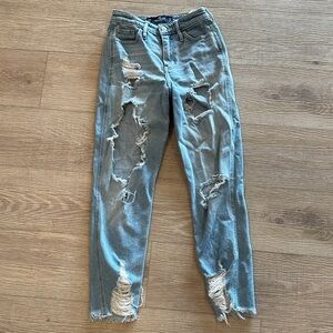 Hollister Distressed Blue Jeans